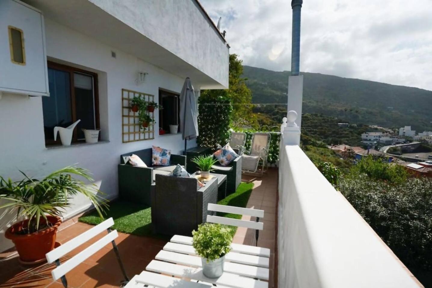 Terraza Centrico Pueblo Aparcamiento Cerca Apartment Icod De Los Vinos Luaran gambar